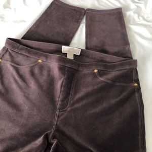 Michael Kors brown leggings